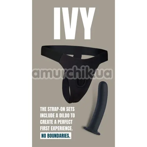 Страпон Bold Ivy, чорний