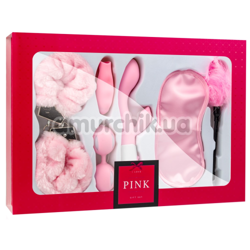 Набор секс-игрушек Loveboxxx I Iove Pink Gift Set, розовый - Фото №1