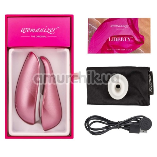 Симулятор орального сексу для жінок Womanizer Liberty, рожевий