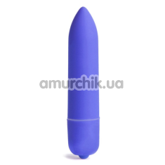Вибратор X-Basic Bullet Long, синий - Фото №1