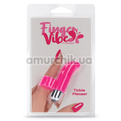 Вібратор на палець Finger Vibe Tickle Pleaser, рожевий