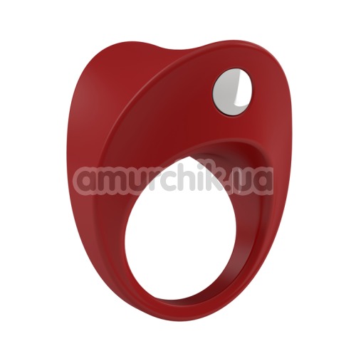 Виброкольцо OVO B11, красное - Фото №1