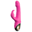 Вібратор з поштовхами та обертанням голівки Thrusting Vibrator Zing, рожевий - Фото №1