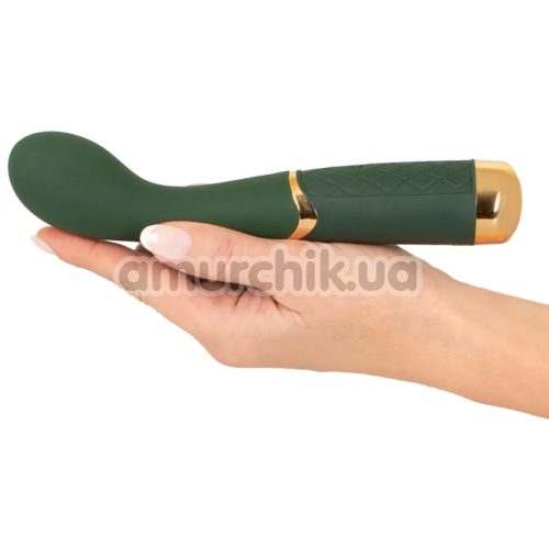 Вібратор для точки G Emerald Love Luxurious G-Spot Massager, зелений