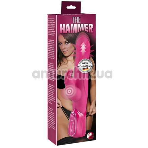 Вибратор The Hammer, розовый