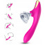Симулятор орального секса для женщин с вибрацией DuDu E01, розовый - Фото №7