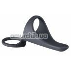 Эрекционное кольцо Malesation Cock-Ring Stand-Up, черное - Фото №1