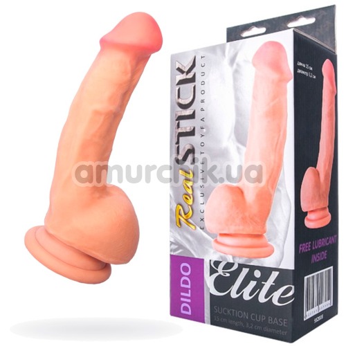 Фаллоимитатор Real Stick Elite Dildo 982008, телесный