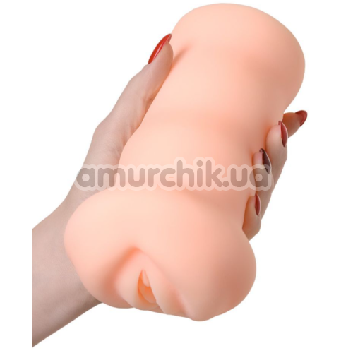 Искусственная вагина с вибрацией Kokos Virgin, телесная