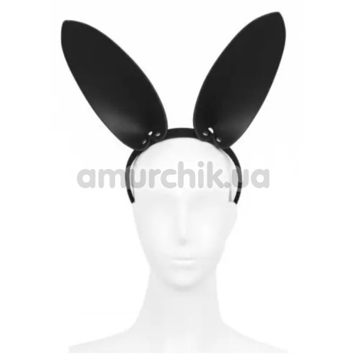 Ушки зайчика DS Fetish Bunny Headband, черные