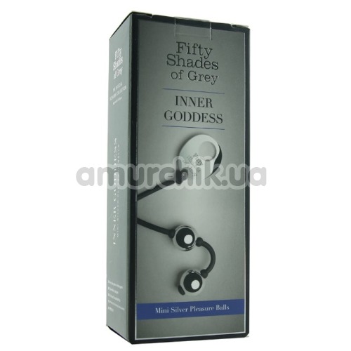 Вагінальні кульки Fifty Shades of Grey Inner Goddess Mini Silver Pleasure Balls