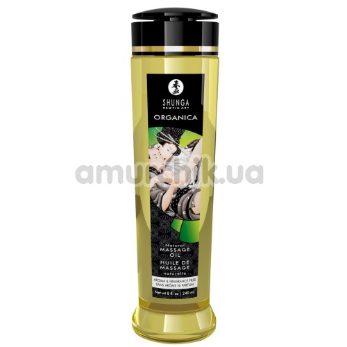 Масажна олія Shunga Organica Natural Massage Oil, 240 мл