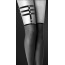Подвязка Bijoux Pour Toi 3 Thongs, чёрная - Фото №1