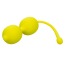 Набір вагінальних кульок Kegel Training Set Lemon Squeeze Relax Repeat, жовтий - Фото №5