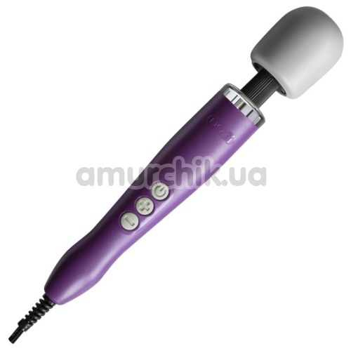 Універсальний вібромасажер Doxy Plug-In Vibrating Wand Massager, фіолетовий
