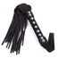 Флогер DS Fetish Faux Suede Leather Flogger, чорний