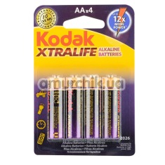 Батарейки Kodak Xtralife АА, 4 шт - Фото №1