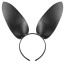 Ушки зайчика Fetish Tentation Bunny Headband, черные - Фото №1
