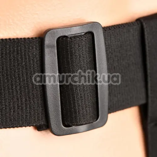 Вибростимулятор простаты с поясом Master Series P-Spot Plugger, черный