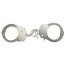 Наручники Adrien Lastic Menottes Metal Handcuffs, серебряные - Фото №2
