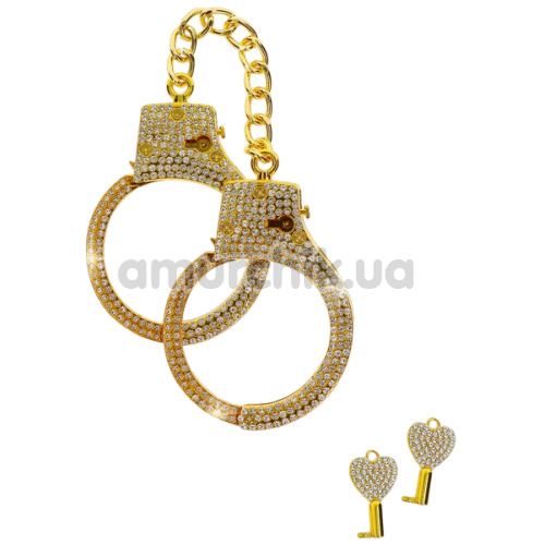 Наручники Taboom Diamond Wrist Cuffs, золотые