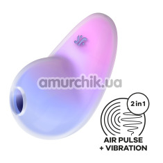 Симулятор орального сексу для жінок з вібрацією Satisfyer Pixie Dust, фіолетовий - Фото №1