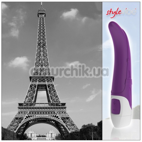 Вібратор Joy-Lite Style Vibe Paris фіолетовий