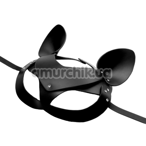 Набор Tailz Black Cat Tail Anal Plug & Mask Set: анальная пробка + маска, черный