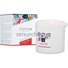 Массажная свеча Exotiq Massage Vanilla Amber - ваниль и янтарь, 200 мл - Фото №1
