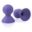 Вакуумні стимулятори для сосків Liebe Seele Nipple Suckers, фіолетові - Фото №1