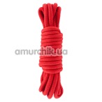 Мотузка Hidden Desire Bondage Rope 5, червона - Фото №1