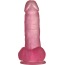 Фалоімітатор Jelly Studs Small, рожевий - Фото №2