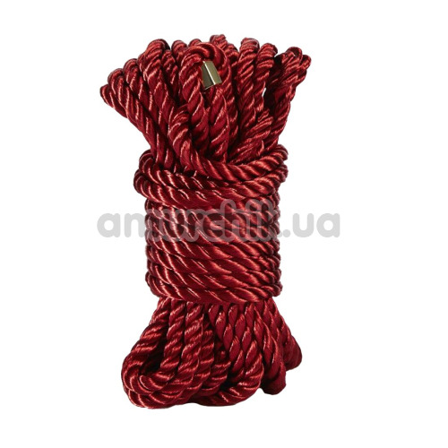 Веревка Zalo Bondage Rope, бордовая - Фото №1