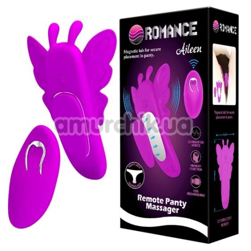 Клиторальный вибратор Romance Aileen, фиолетовый