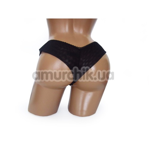 Трусики-шортики жіночі Panties чорні (модель 2387)
