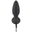 Анальная пробка с вибрацией Black Velvets Remote Controlled Vibrating Plug, черная - Фото №3