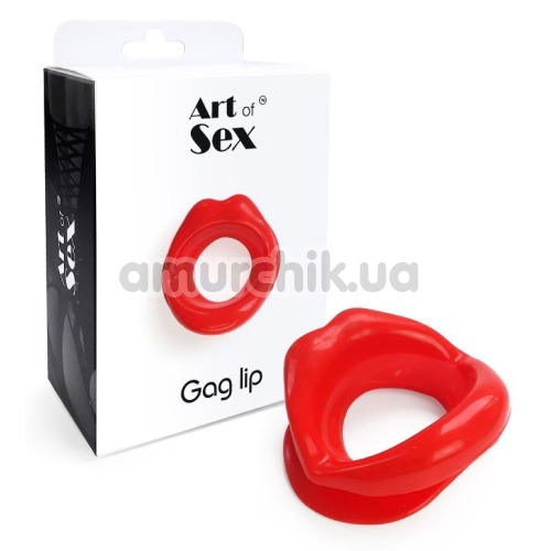 Кляп Art of Sex Gag Lip, червоний