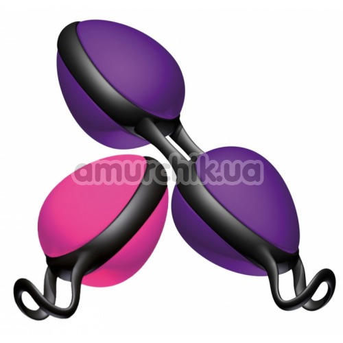 Набор вагинальных шариков Joyballs Secret Set, фиолетово-розовый - Фото №1