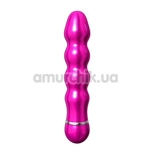 Вибратор Pure Aluminium Medium, розовый - Фото №1