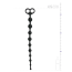 Анальная цепочка Long Anal Beads, черная - Фото №2