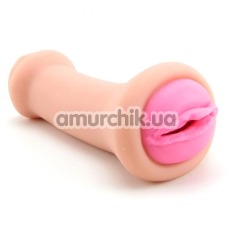 Искусственная вагина Pink Lips Pussy Stroker - Фото №1