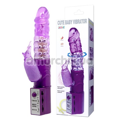 Вибратор Cute Baby Vibrator 004106, фиолетовый