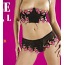 Комплект Erolin Hot Nights Cool & Sexy черный: корсет + трусики-стринги (модель ERL500011) - Фото №2