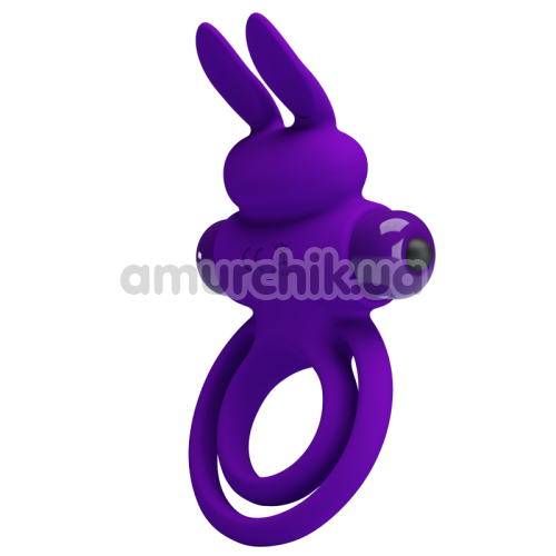 Виброкольцо Pretty Love Vibrant Penis Ring III, фиолетовое