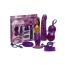 Набір Bedroom Party Vibrator Set з 5 предметів, фіолетовий - Фото №10