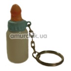 Брелок - сувенир бутылочка с пенисом - Фото №1