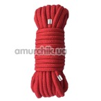 Мотузка Mai Attraction Pleasure Toys Bondage Rope 10m, червона - Фото №1