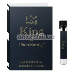 Духи с феромонами King With PheroStrong для мужчин, 1 мл - Фото №1