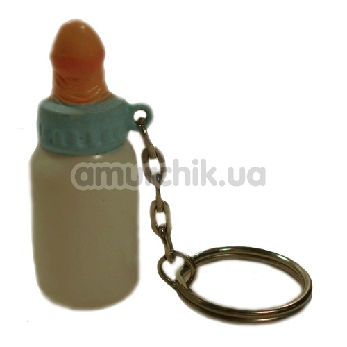 Брелок - сувенир бутылочка с пенисом
