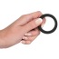 Эрекционное кольцо Black Velvets Cock Ring 3.8 см, чёрное - Фото №2